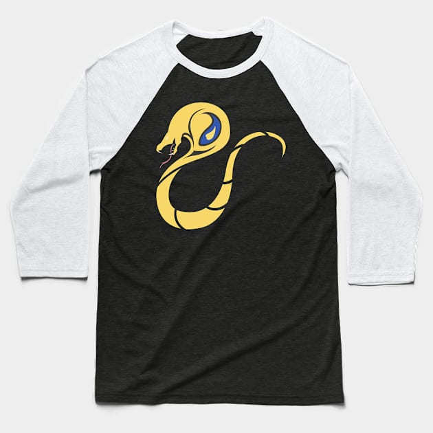 The Poison - Shiny Snake Baseball T-Shirt by kinokashi